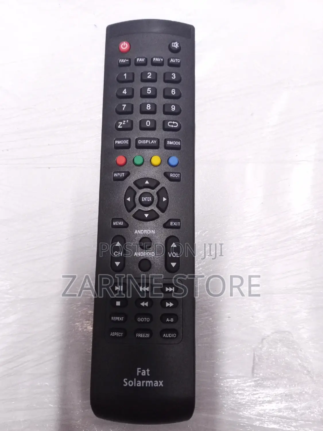 Fat Solarmax Digital Tv Remote