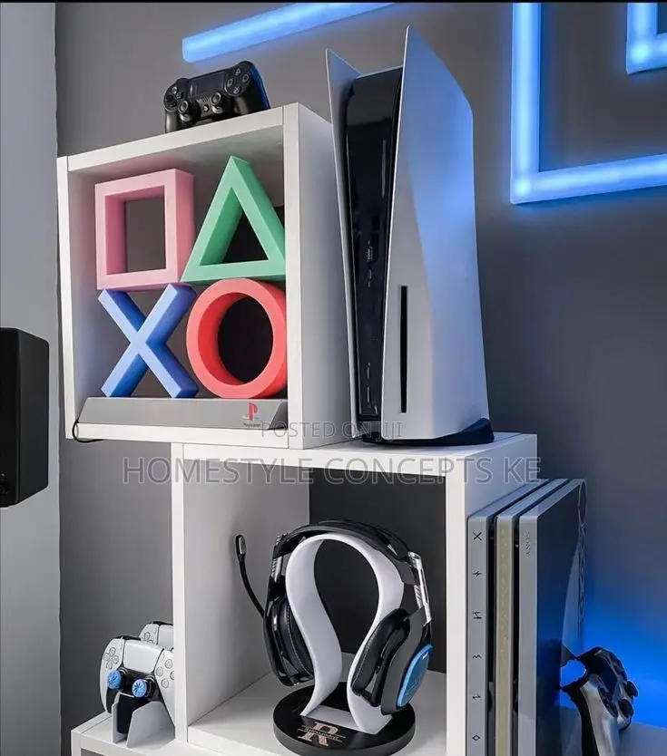 Play Station Gaming Lounge Theater Room Design