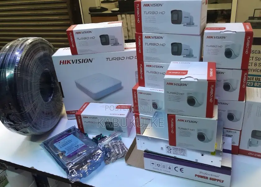 16 CCTV Hikvision Full Kit,16 Cameras Package