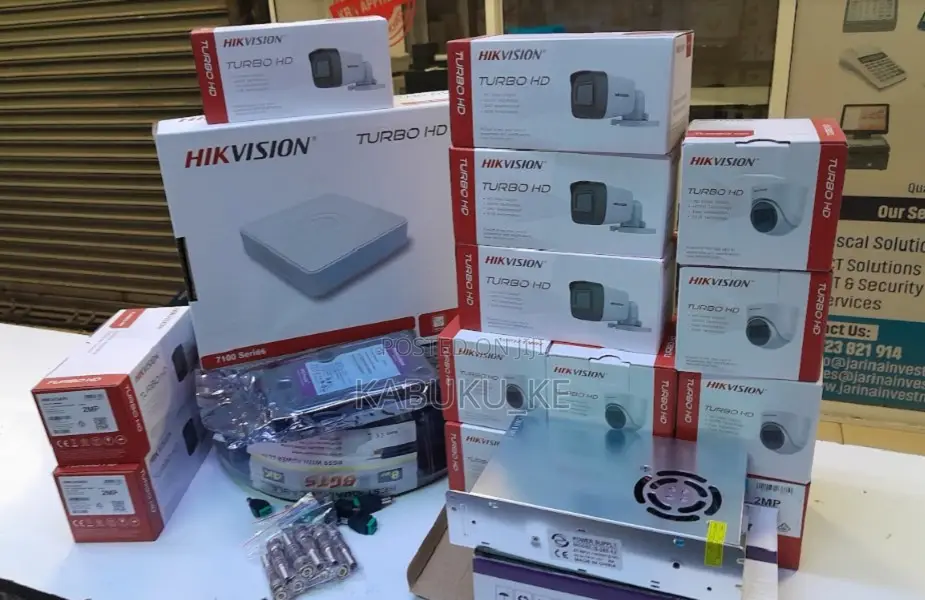 16 CCTV Cameras Complete Package 1080P 2mp HD Hikvision