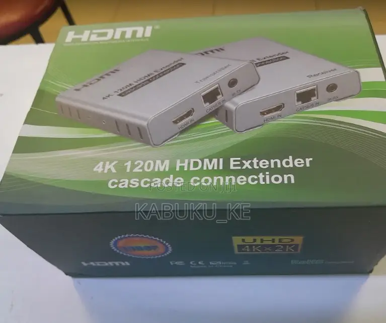  120M HDMI Extender With Cascade Connection Uses Cat 6