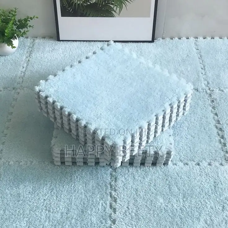 Plush Foam Interlocking Floor Mats(10pcs Set)