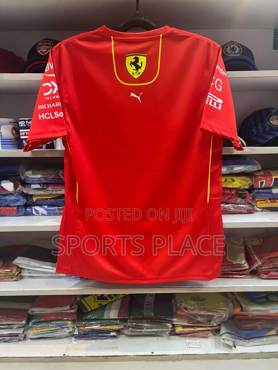 Ferrari Round-Neck 2024 Season Jerseys