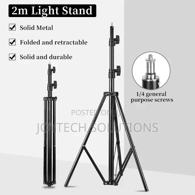2.1 Meter High Phone Tripod Stand With Landscape Portrait Fx