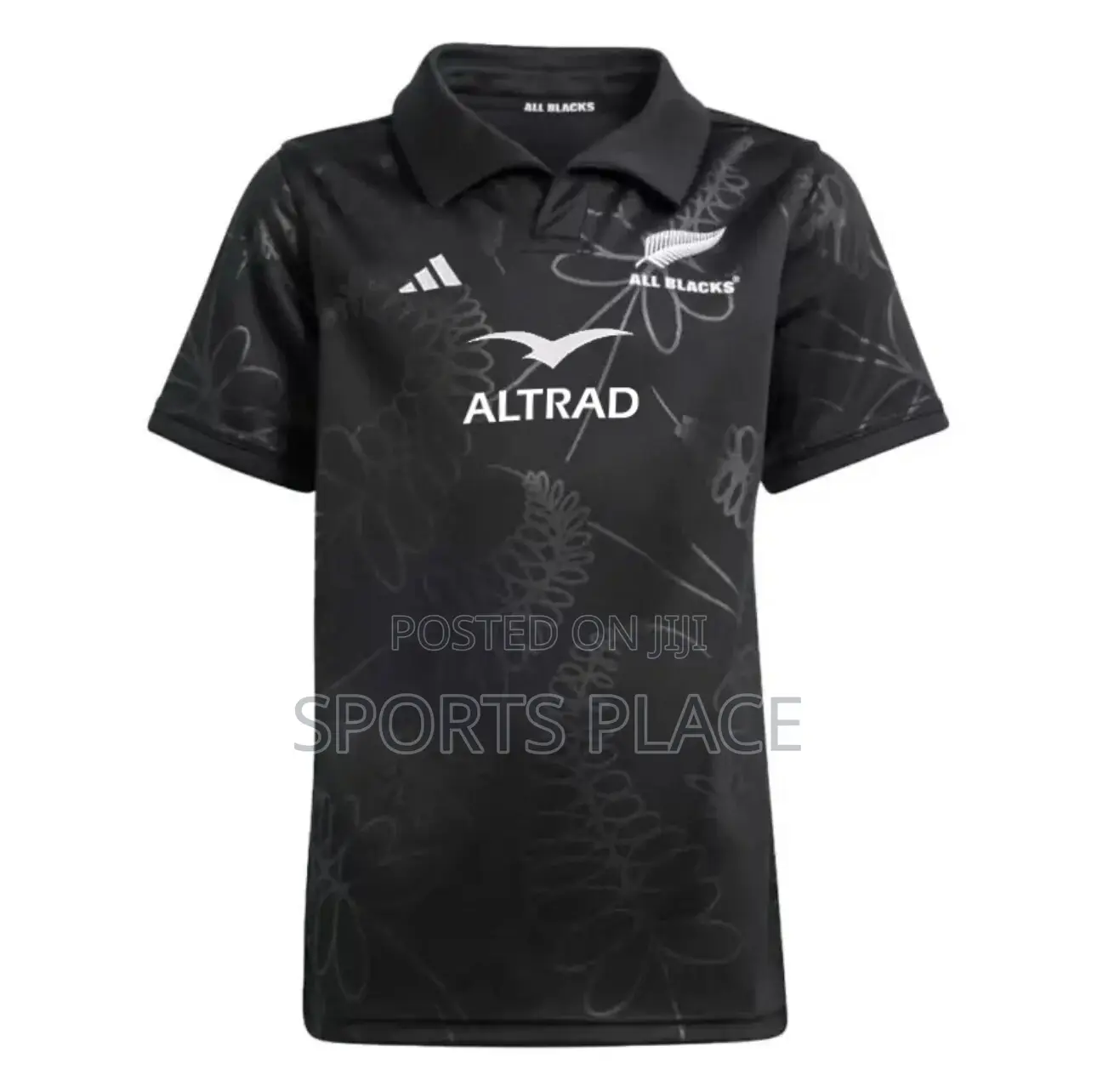 All Blacks Polo Rugby Shirt 2024 Season