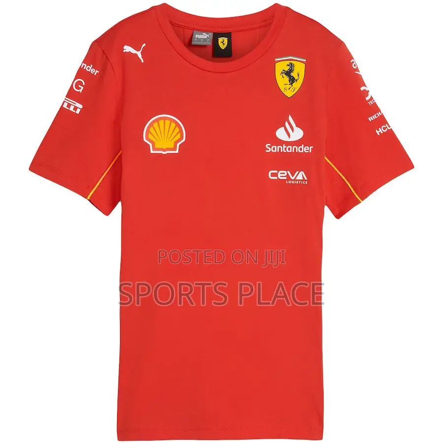 Ferrari Round-Neck 2024 Season Jerseys