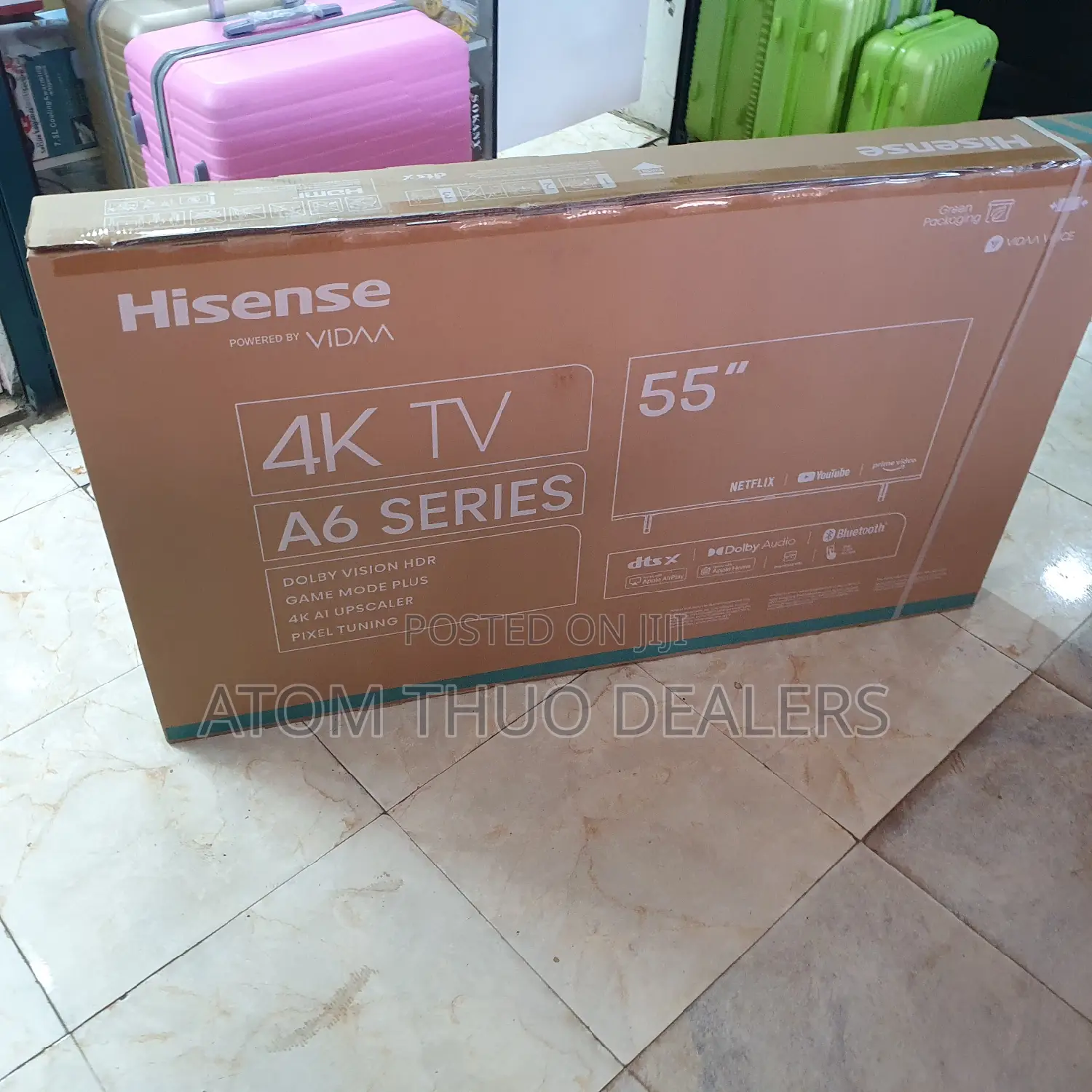 55 Inches Hisense A6 Series Television/ Tv