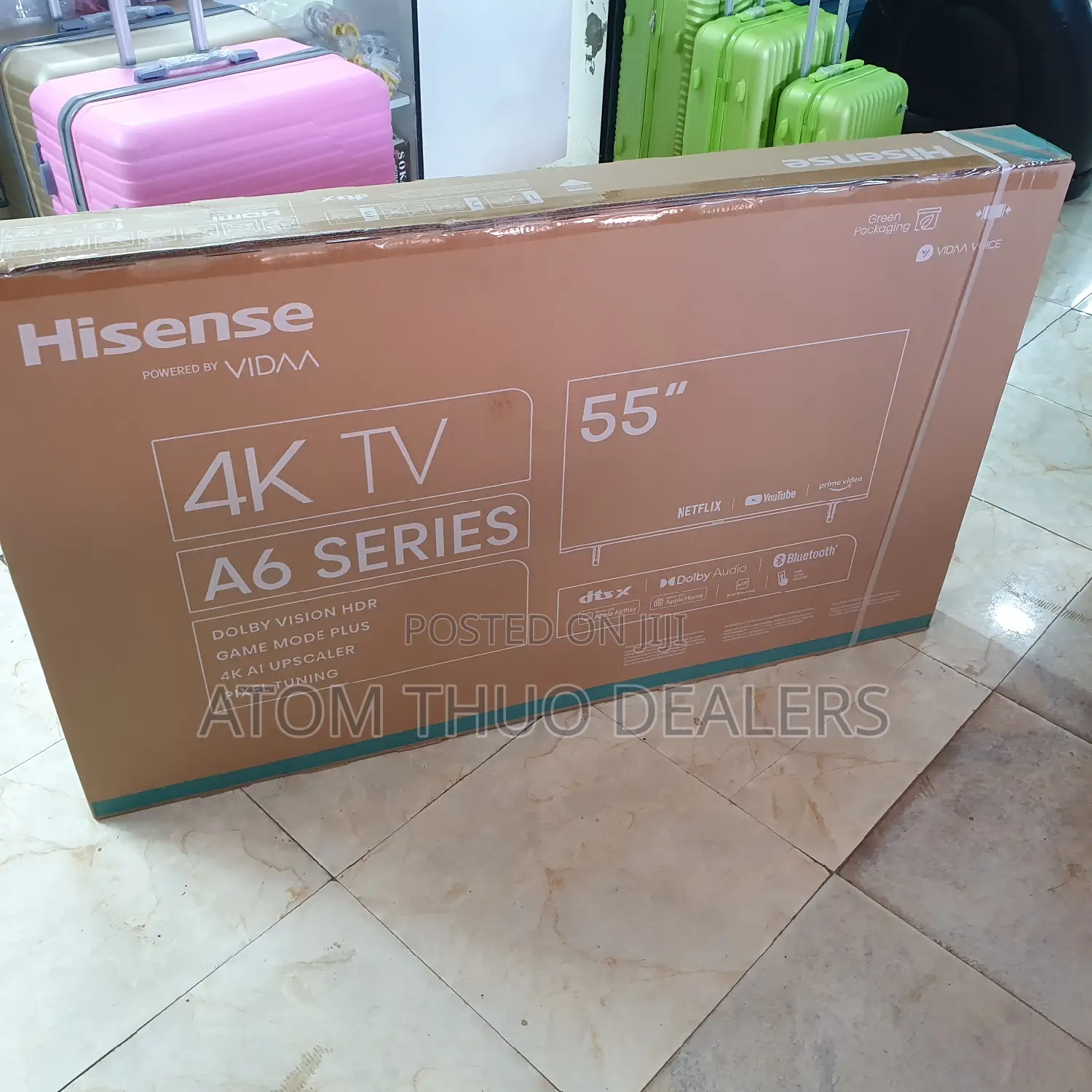 55 Inches Hisense A6 Series Television/ Tv