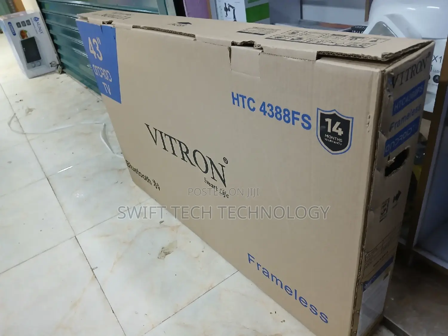 Vitron 43 Inches Android Framless Bt Connectivity 43