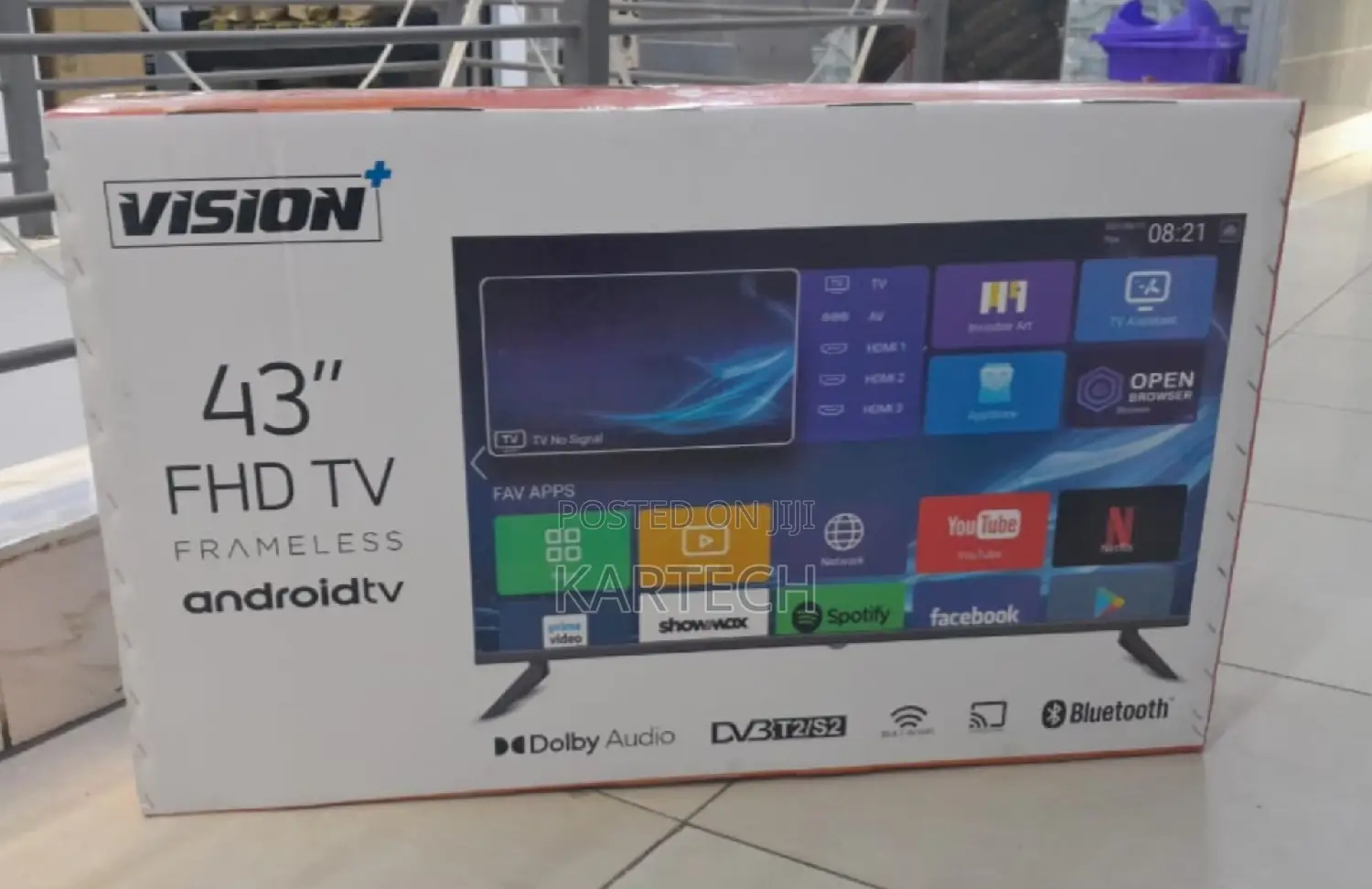 Vision 43" Smart Android Tv