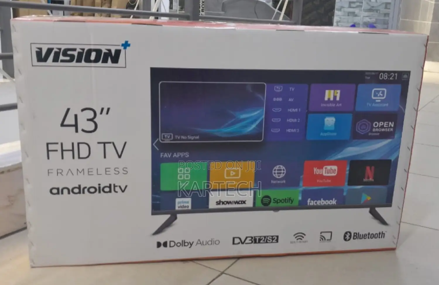 Vision 43" Smart Android Tv