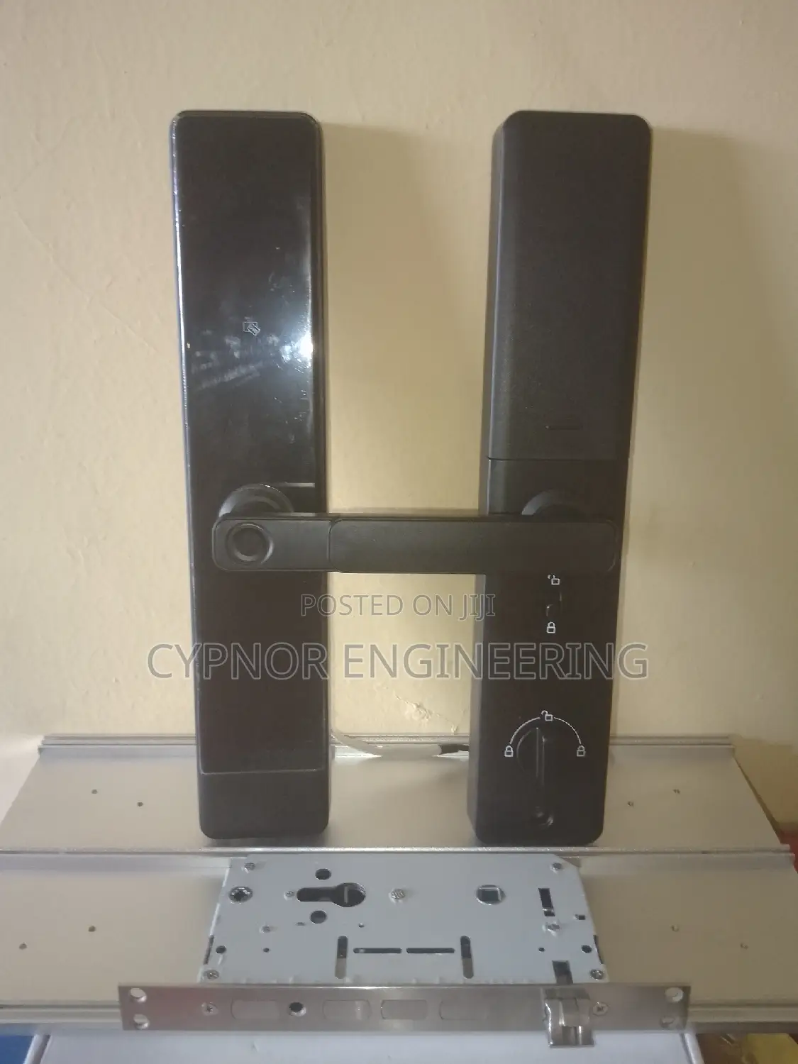 Super Enhanced Wooden Door Security Smart Biometric Lock