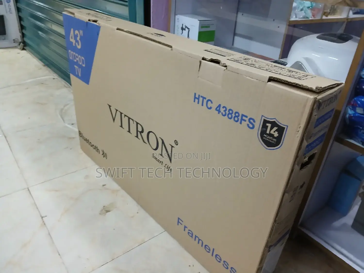 **Vitron 43 Inches Smart Android Frameless ** With BT