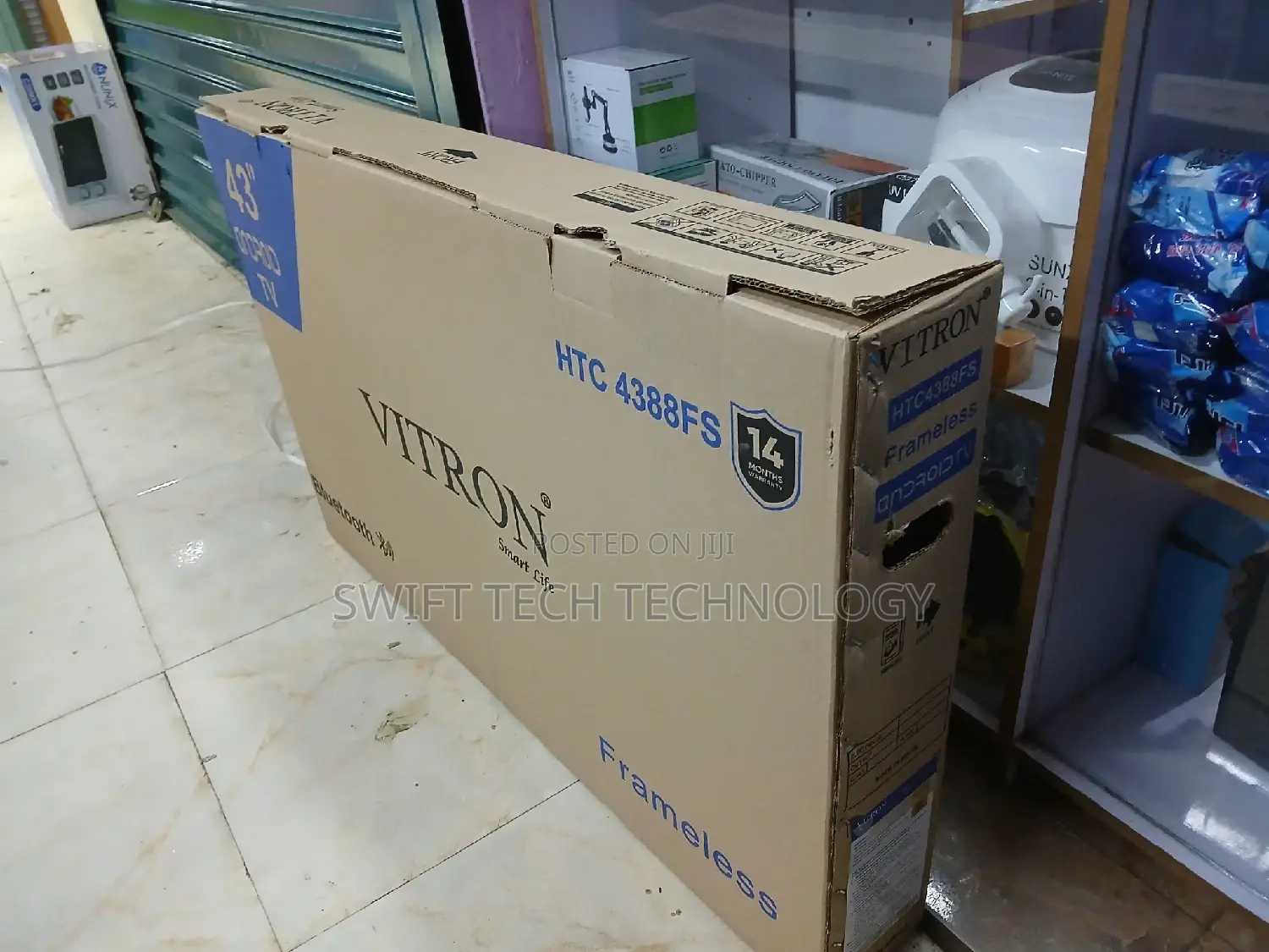 **Vitron 43 Inches Smart Android Frameless ** With BT