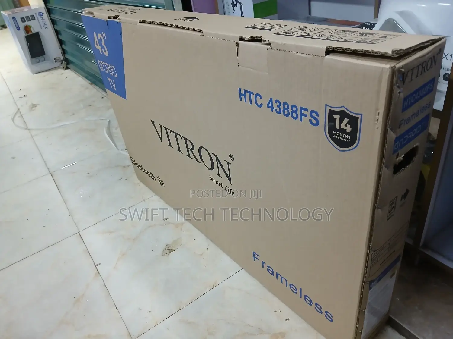 **Vitron 43 Inches Smart Android Frameless ** With BT