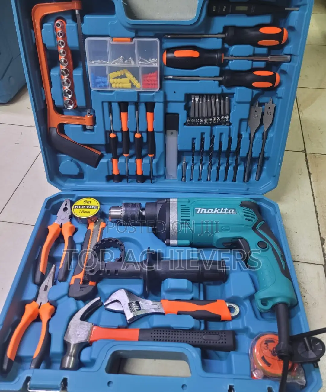Electric Drillset 710w/Makita Toolbox