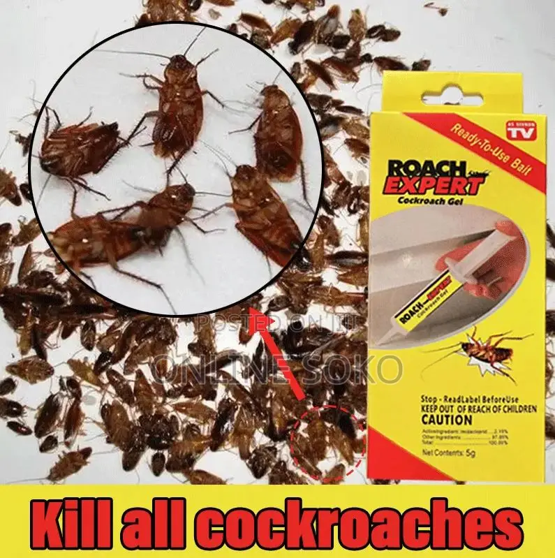 Powerful Roach Expert Cockroach Gel Bait Killer- 5g
