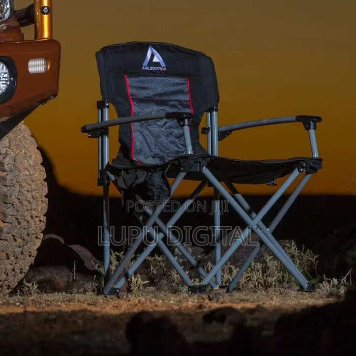 Air Locker Camping Chair With Tray