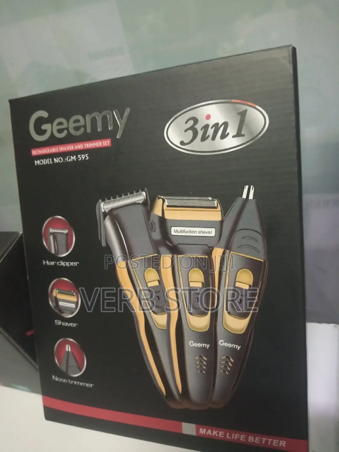 Geemy 3 in 1 Shaver
