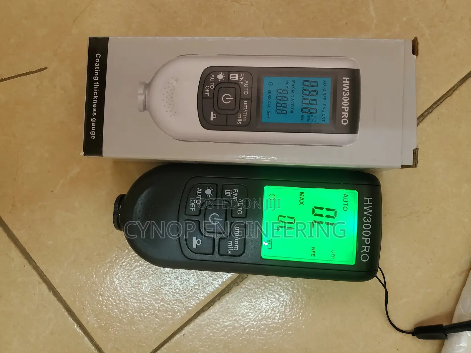 Engineering Excellence HW300PRO Paint Thickness Gauge
