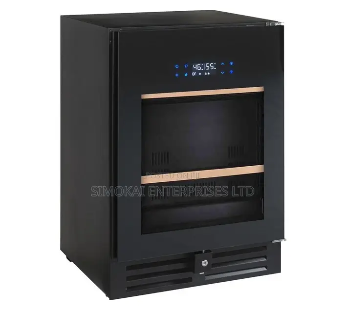 Snomaster Under Counter Wine Cooler Black 145l Vt-41pro