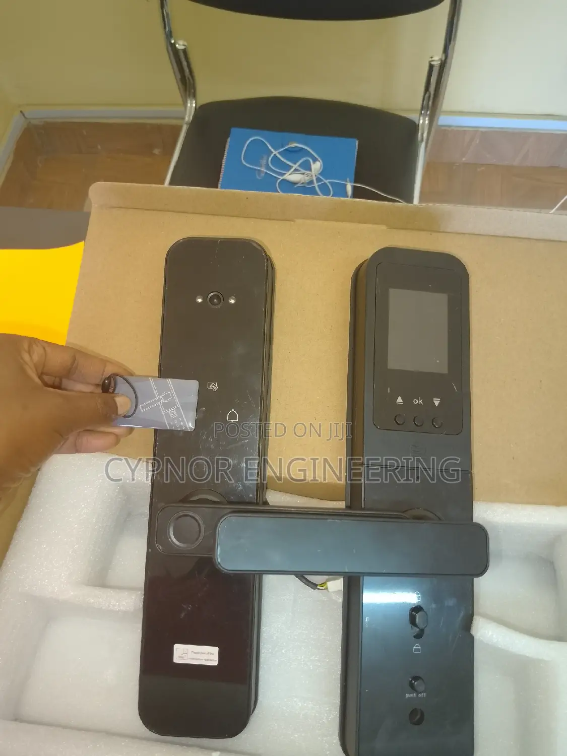 Wifi Enabled Confidence Smart Biometric Security Lock