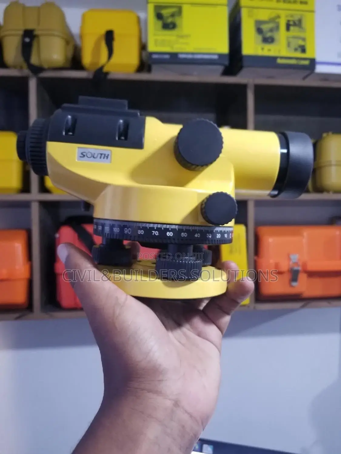 Automatic Dumpy Level Set With Tripod And Staff
