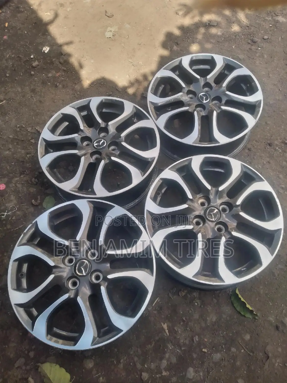 Original Rims Size 16 Set for Mazda Demio New Model.