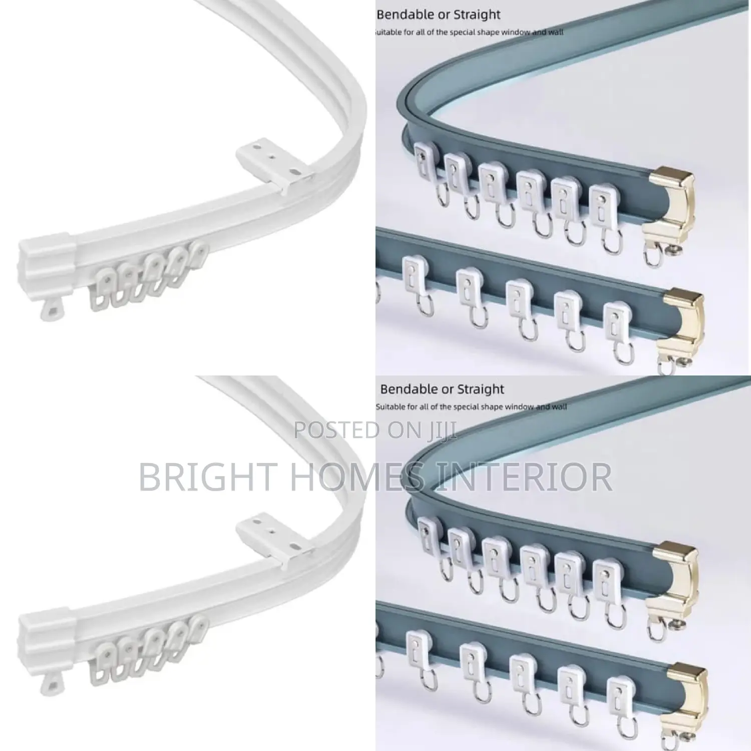 Bendable Curtain Rails Hospital Rails Mosquito Net Rails