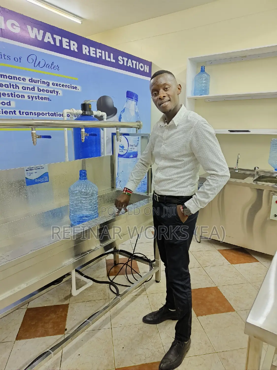 Business Water Purification Machine in Kenya