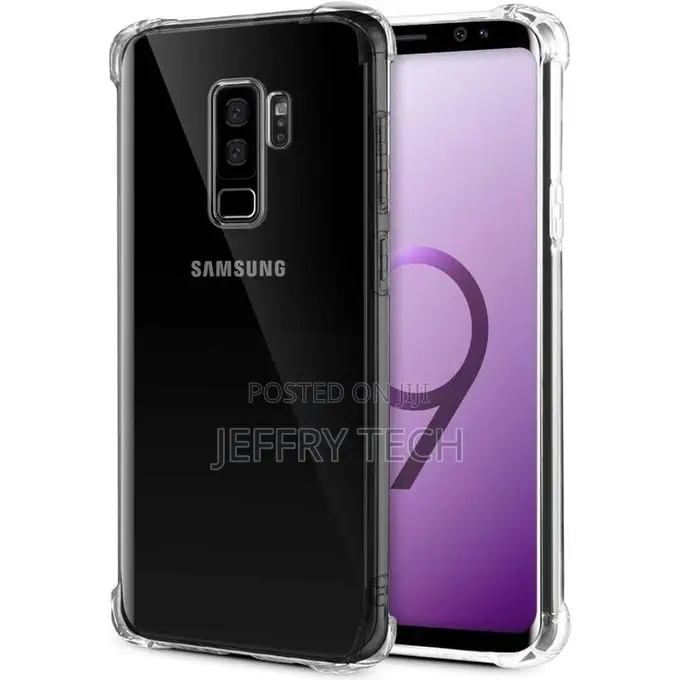 Samsung Galaxy S9 Plus – Transparent Anti-Shock Corners Made
