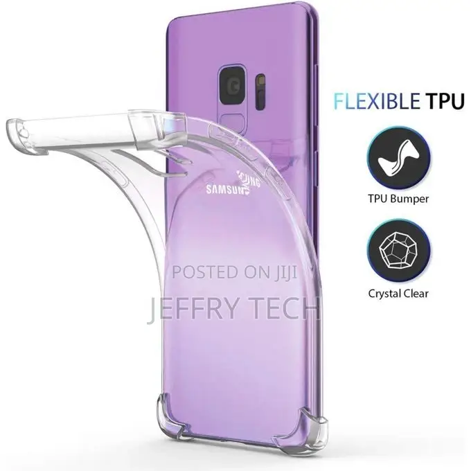 Samsung Galaxy S9 Plus – Transparent Anti-Shock Corners Made