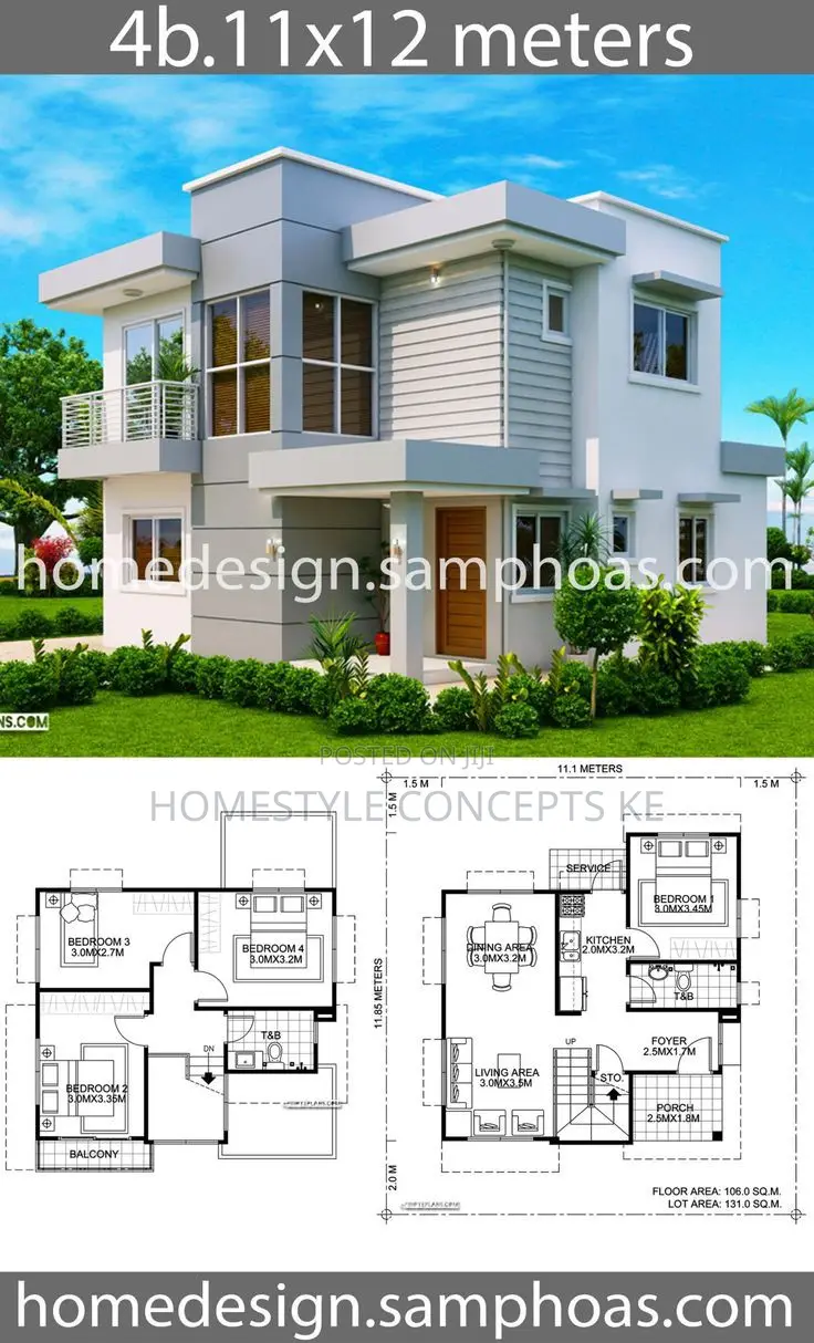 House Plans Modern Living Bungalow Mansion 2 3 4 5 Bedroom