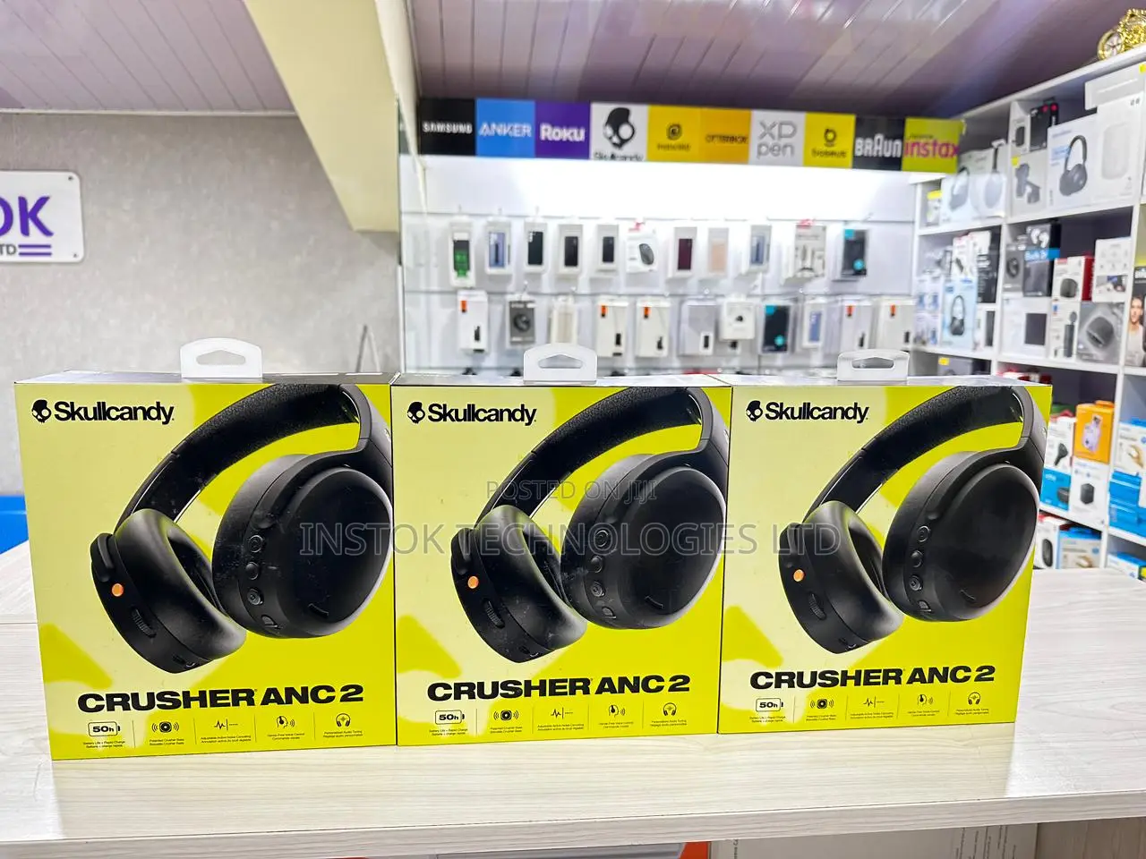 Skullcandy Crusher ANC 2 Over-the-Ear ANC Headphones