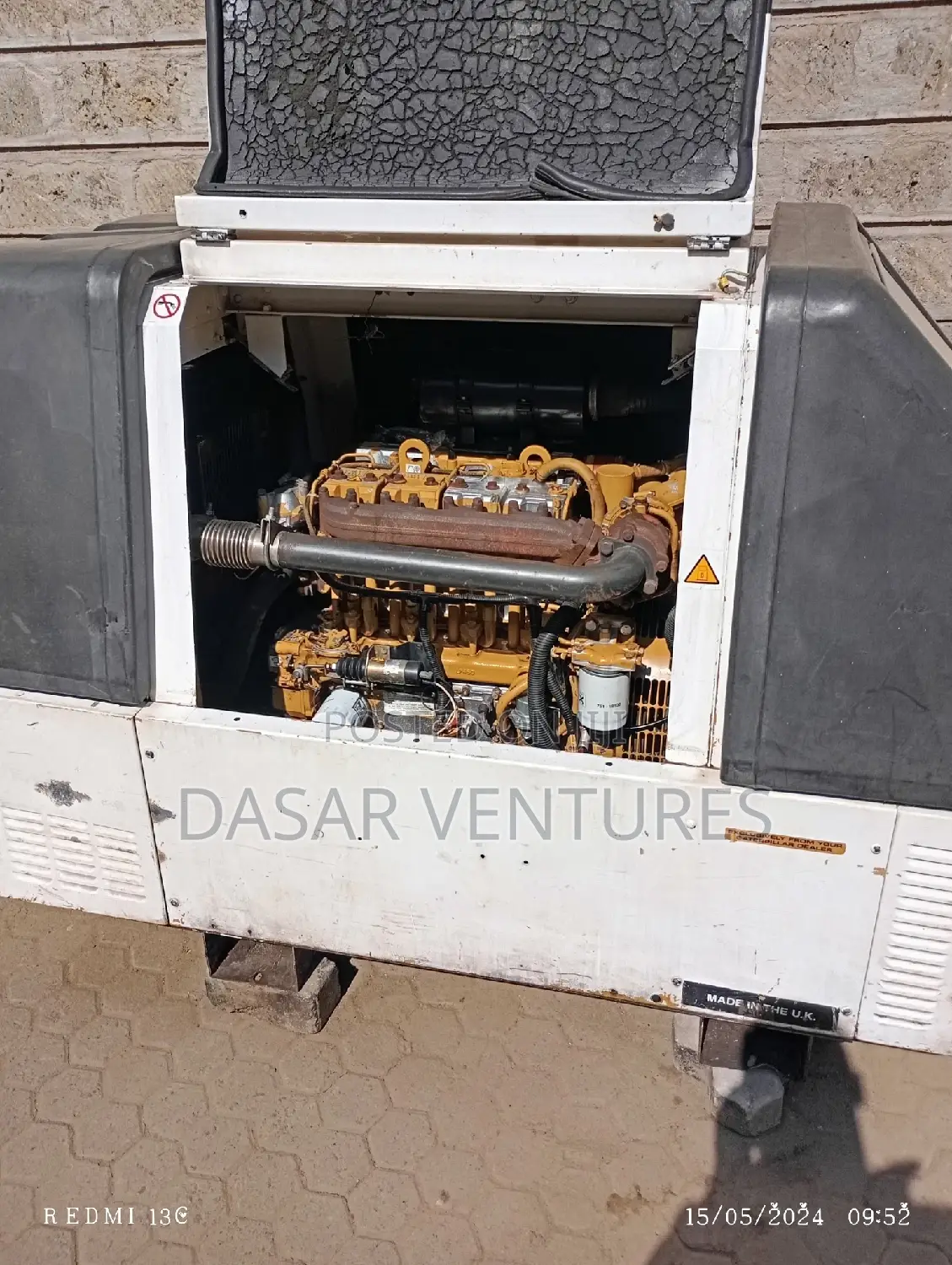 Generator Ex UK 22kva Olympian