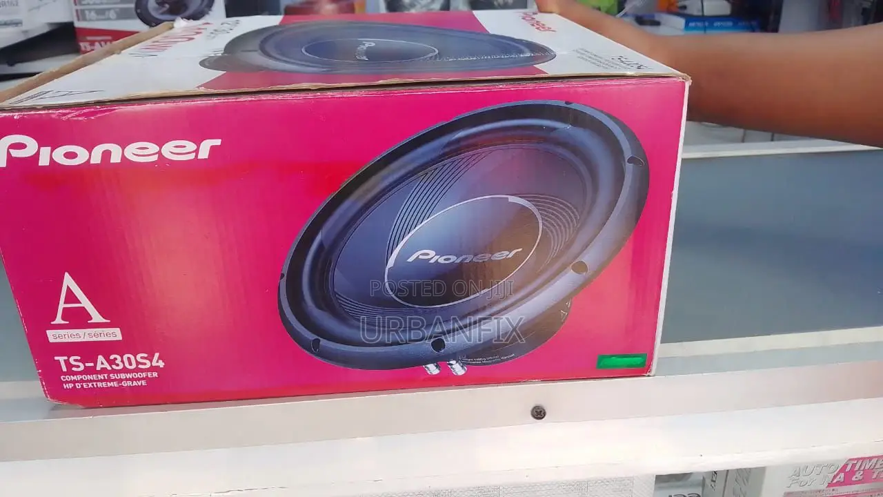 Pioneer TS-A30S4 12 Inch 1400 Watts Bass Subwoofer