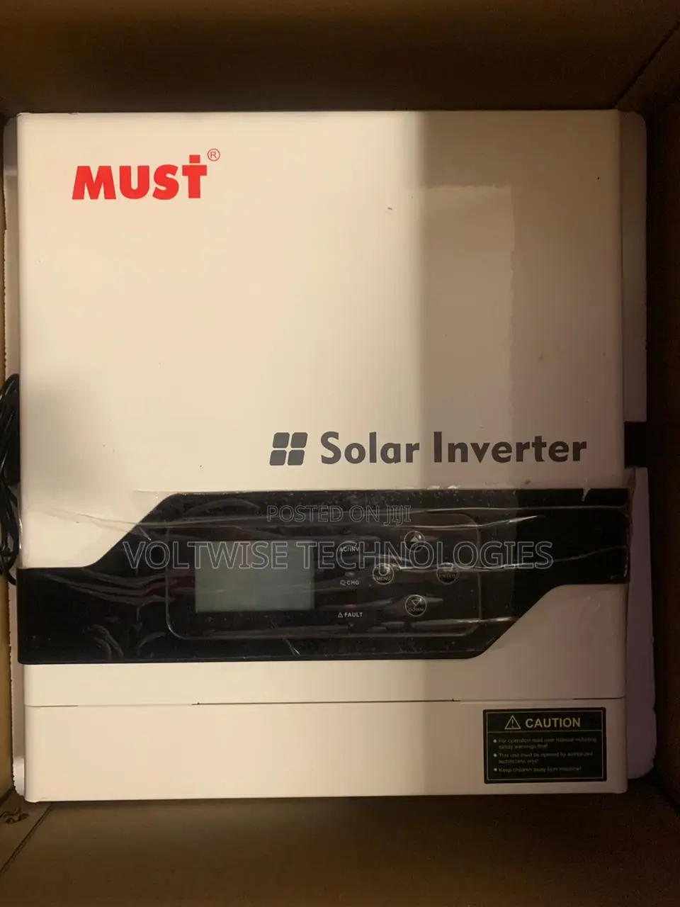 Brand New Must Inverter 3kva 24v 145vdc With 2 Years Warrant