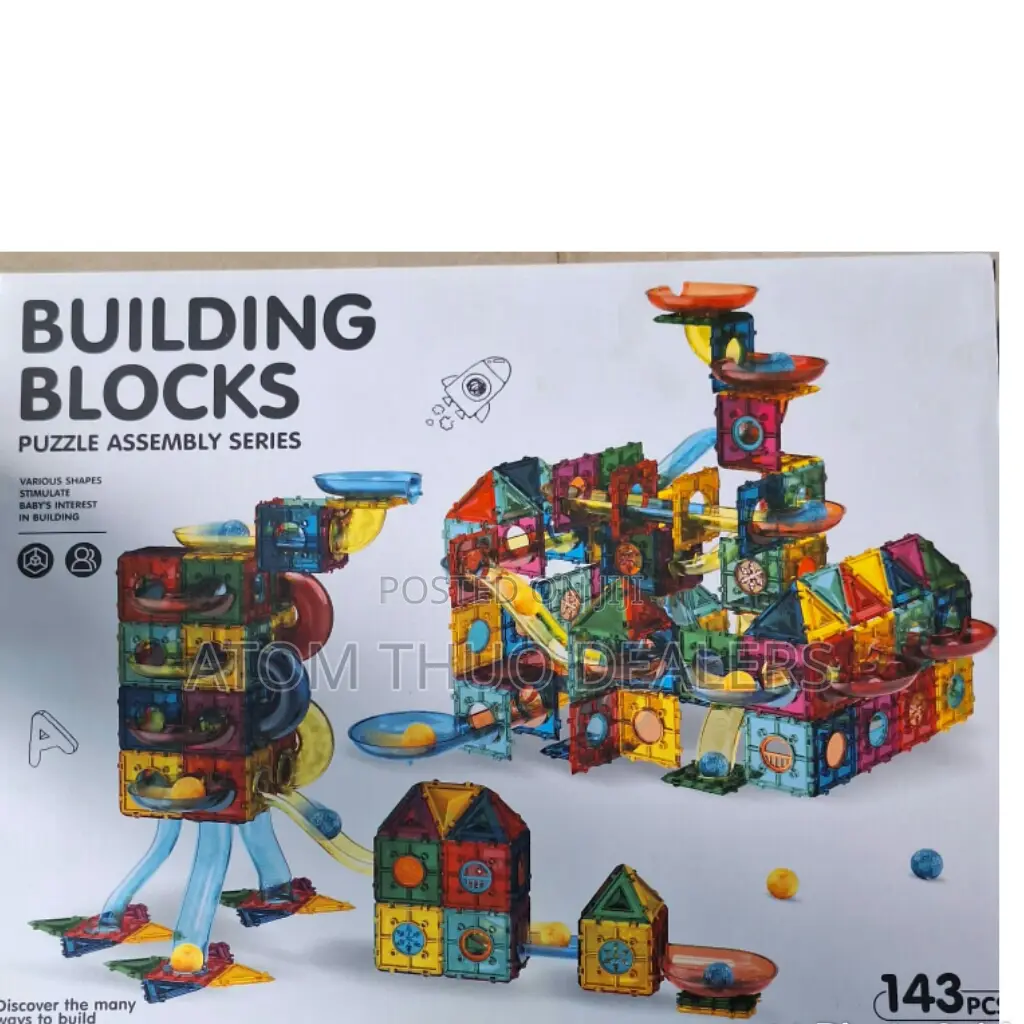 New 143pcs Building Blocks Puzzle Assembly Series.