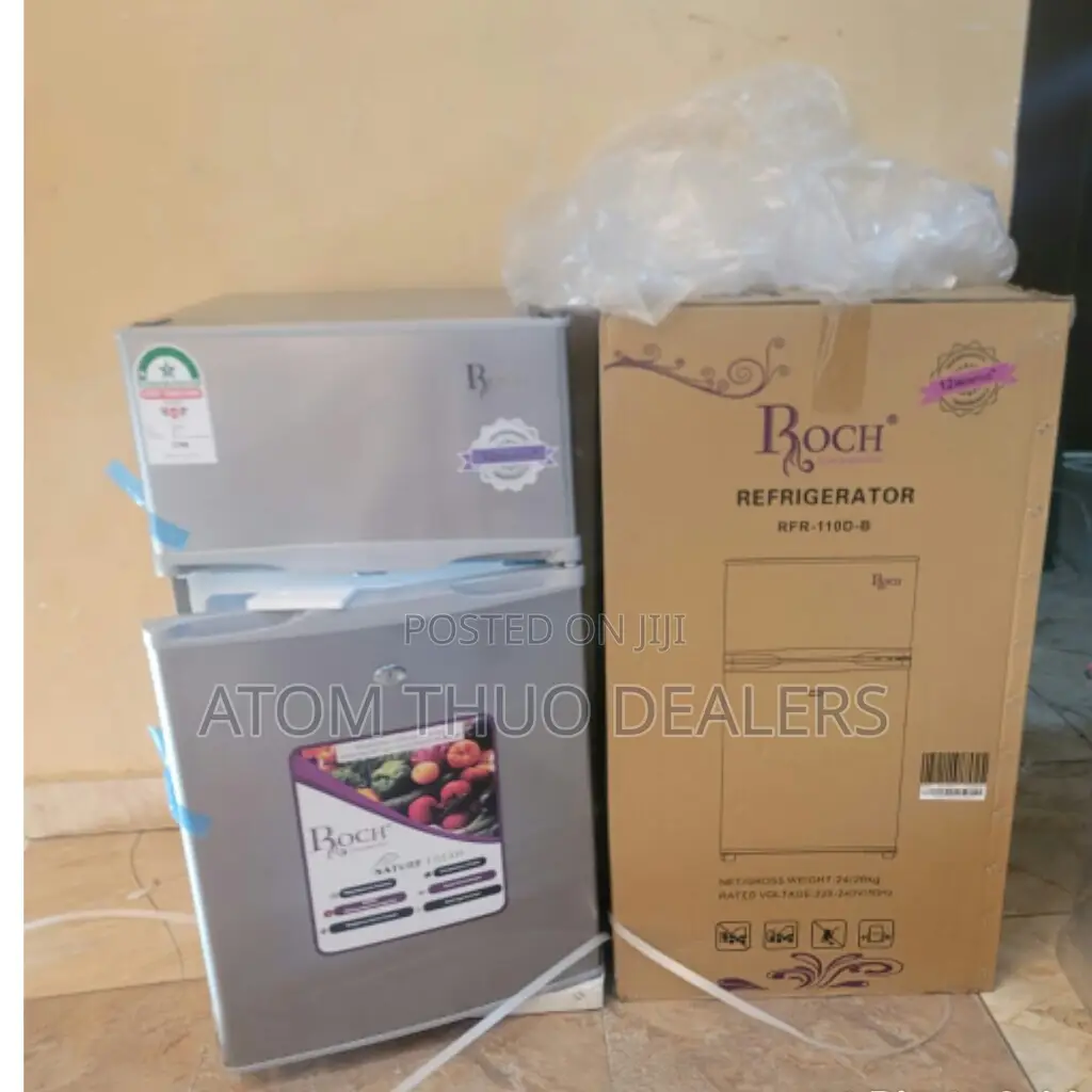 Roch 85 Litres Double Door Fridge RFR-110D-B