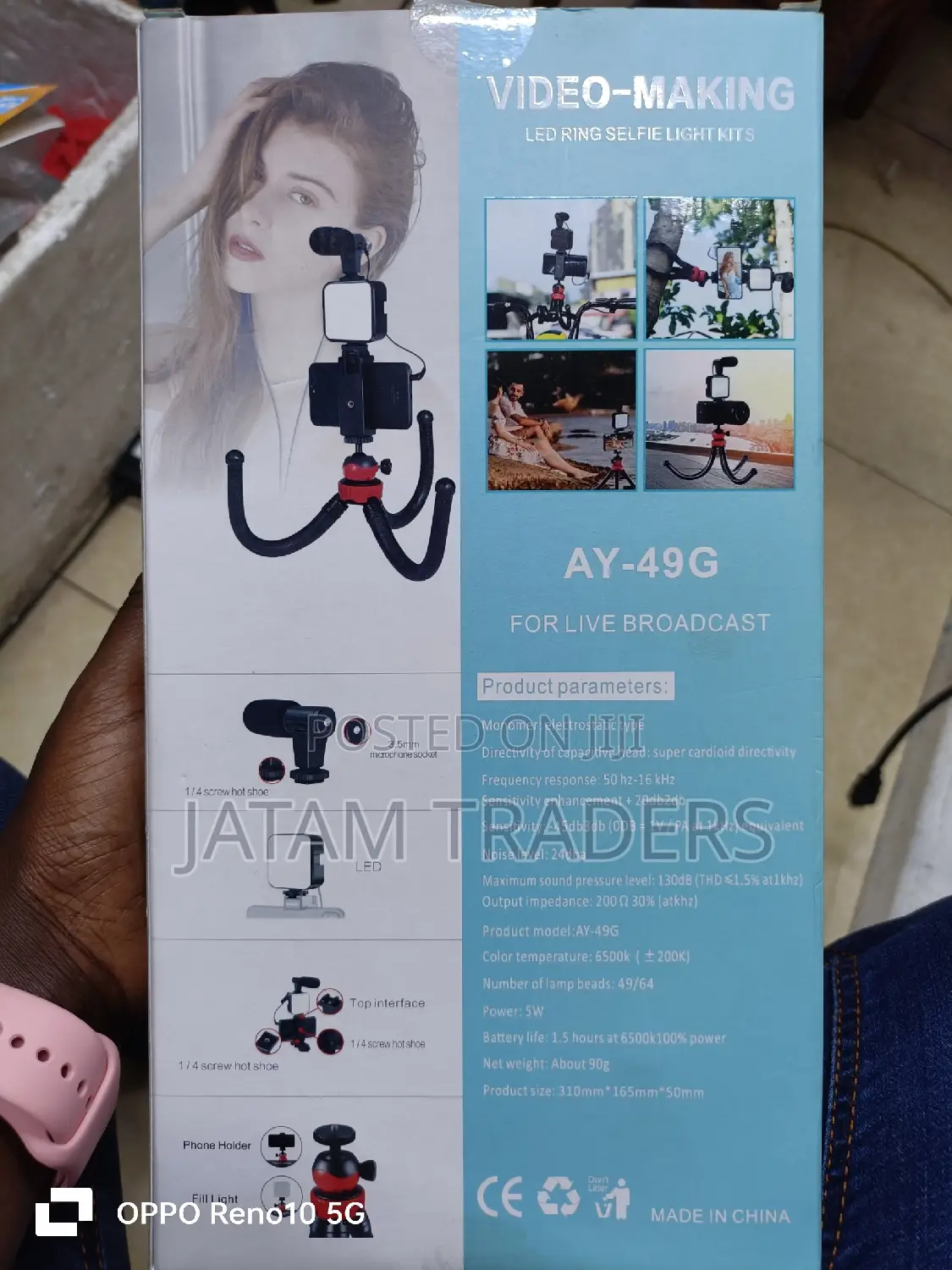 Video Making Kit With Strong Stand
