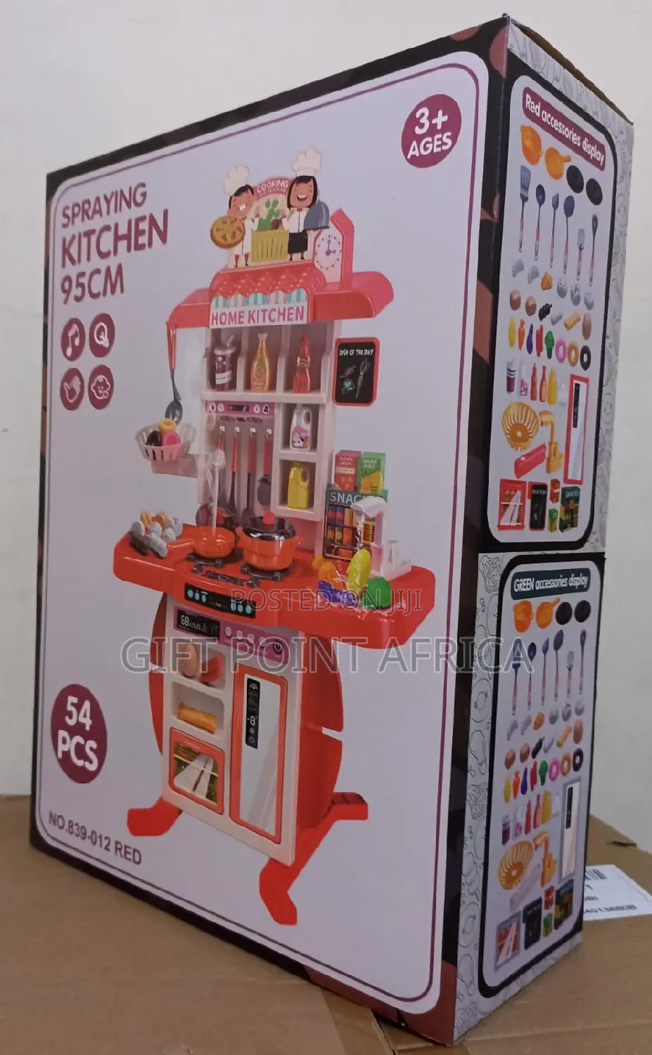 54 Pieces Kids Kitchen Play Set