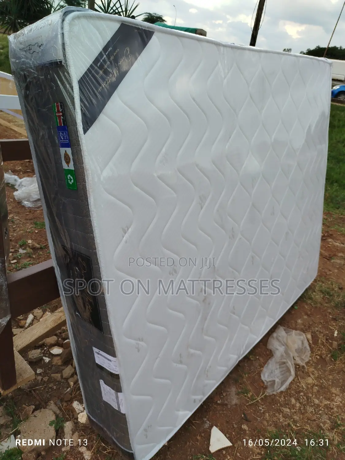5by6 12inch Orthopedic Spring Mattresses + Free Delivery.