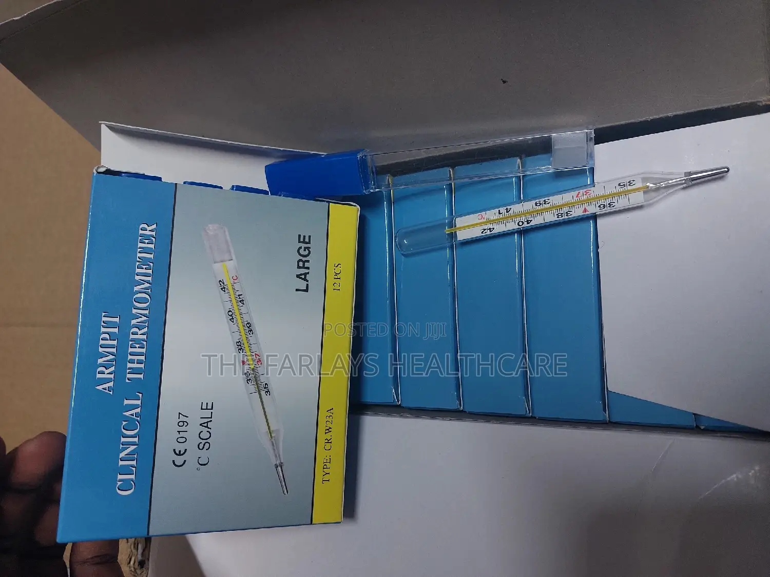 Clinical Thermometer|| Mercury Thermometer LARGE CRW23