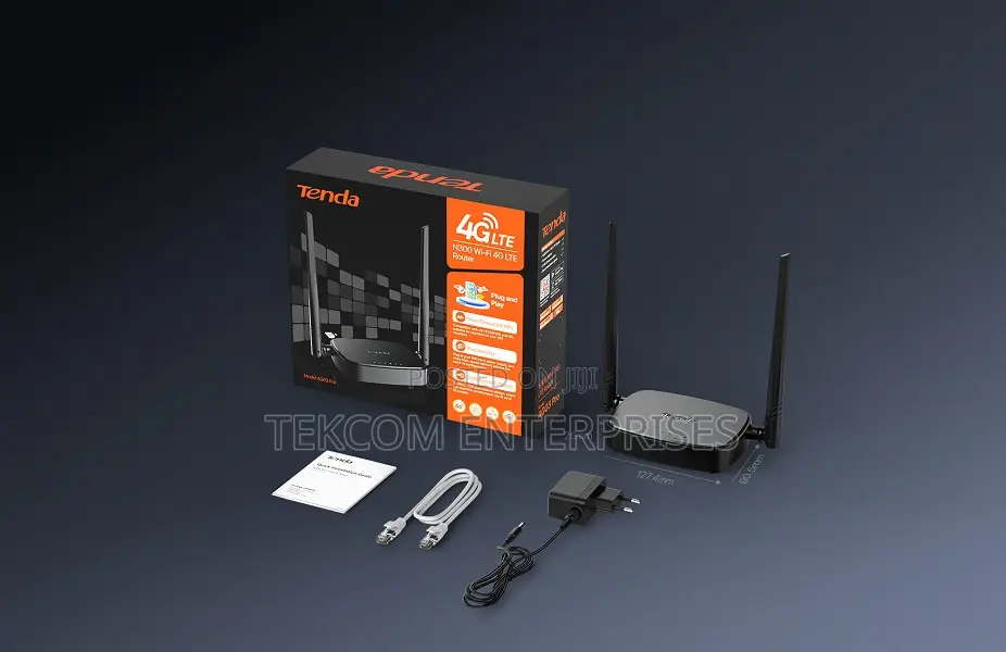 Tenda 4g03 Pro N300 Wi-Fi 4g Lte Router