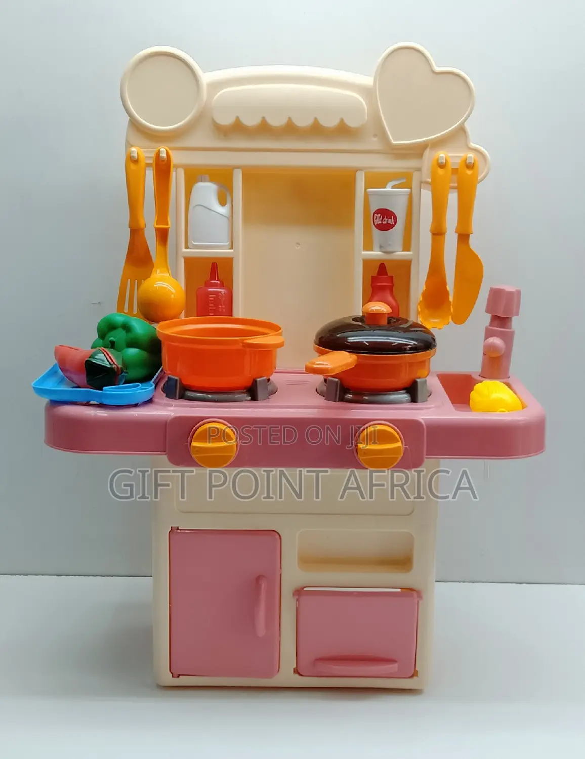Battery Operated 33 Pieces Mini Spraying Kitchen Set