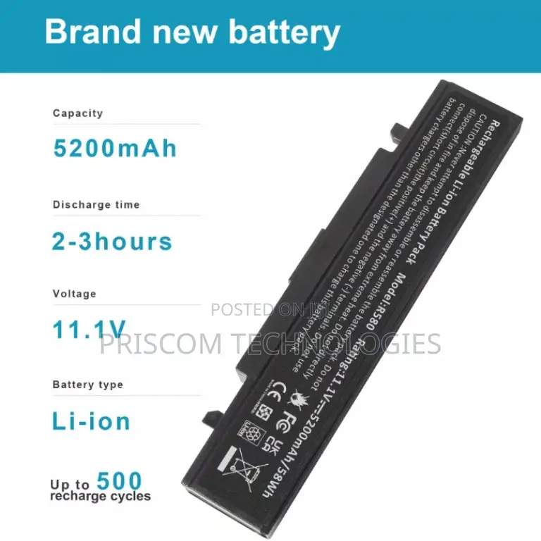 Laptop Battery for Samsung, Samsung Laptop Battery