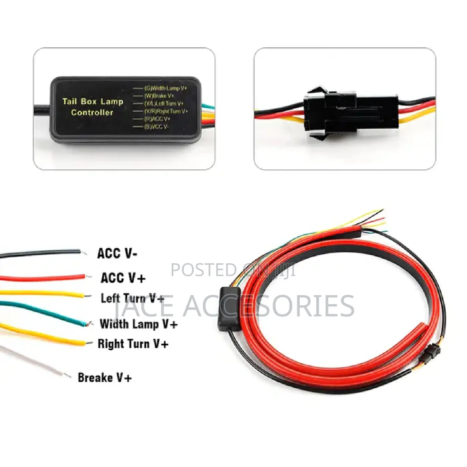 Car Rear Tail-Gate/Spoiler Brake Light