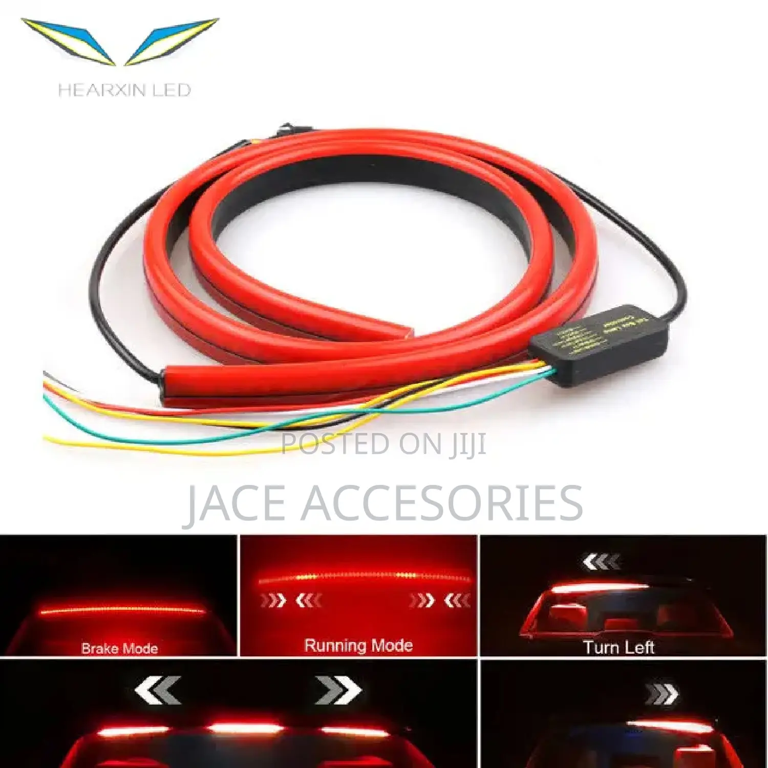Car Led Brake Light Lights Rear Tail Warning Lights