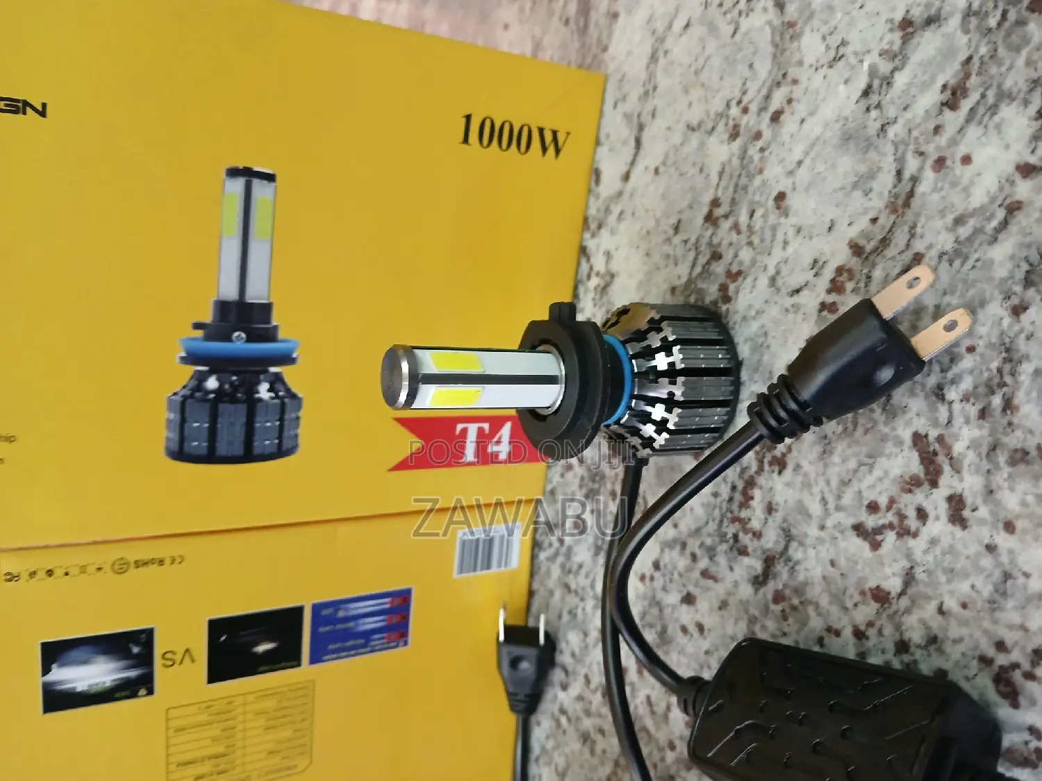 H7 LED T4, 1000watts