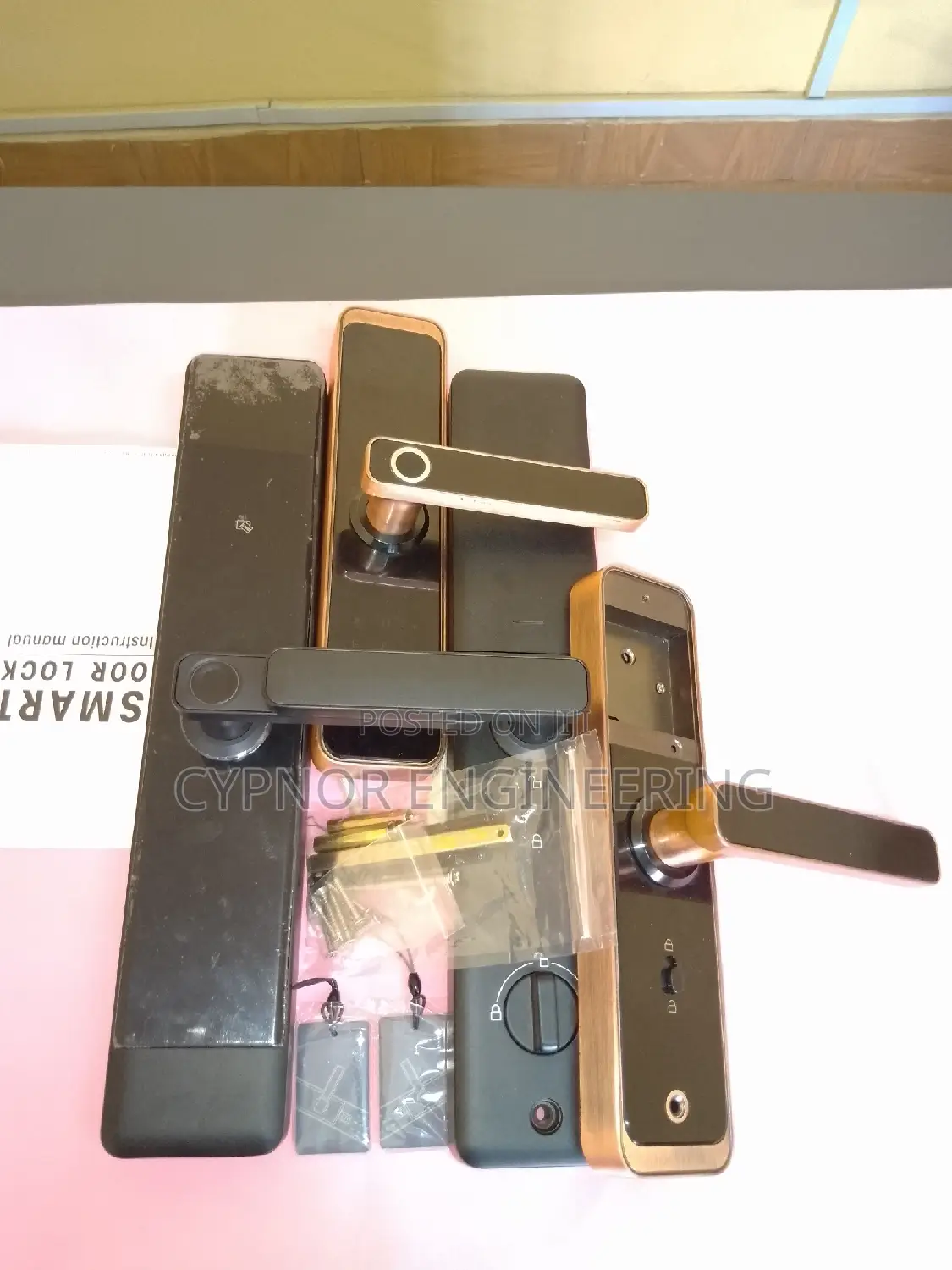 Biometric Mastery Wifi Door Lock With RFID Integration